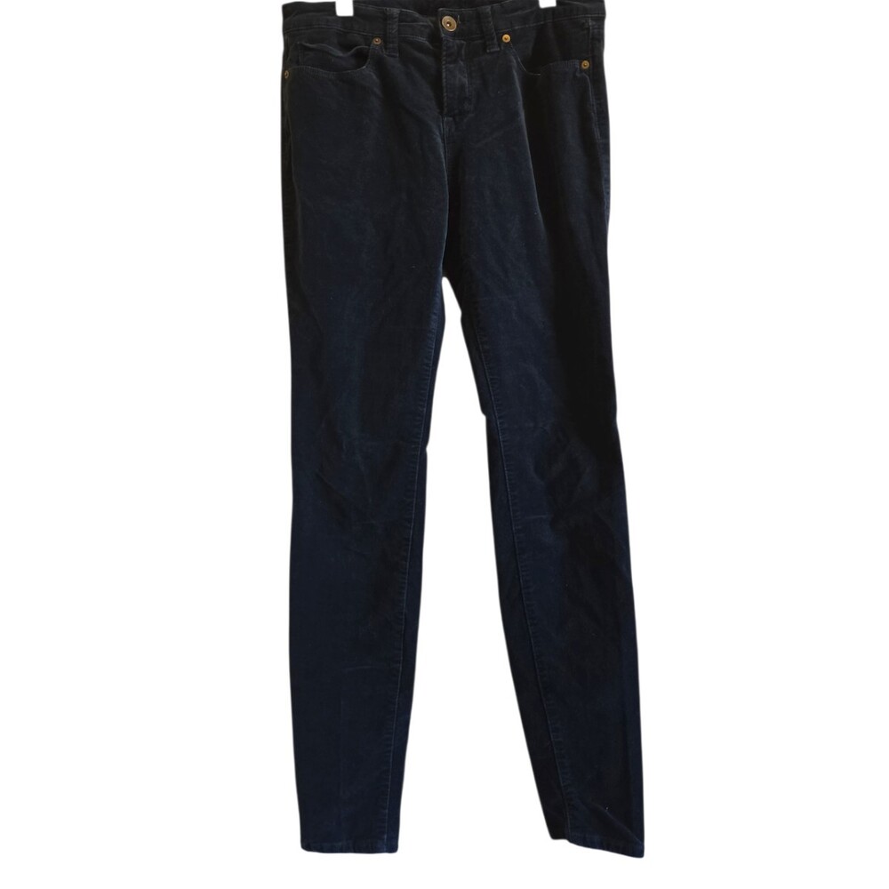 Stylus Navy Blue Skinny Jeans 10Tall Five Pocket